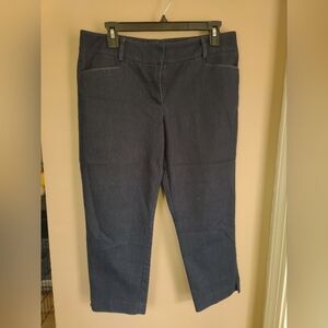 Blue jean Dressy Capri